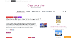 Desktop Screenshot of c-pour-dire.com